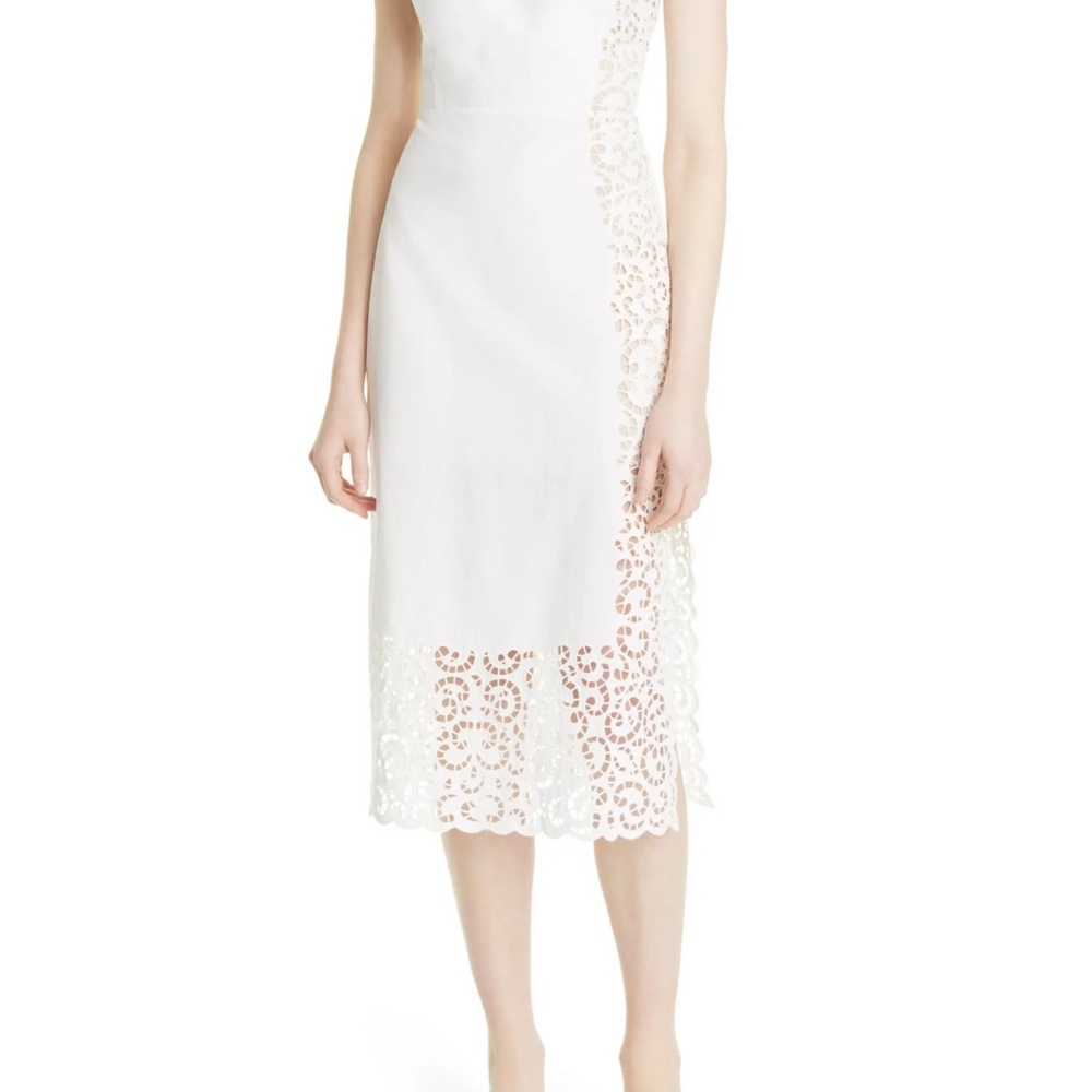 Rebecca Taylor NWOT white dress in size Small